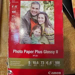 Canon Red Photo Paper Plus Glossy
$5 with another item